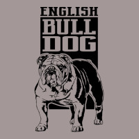 Funny Proud English Bulldog Dog Portrait Gift Vint Vintage Hoodie | Artistshot