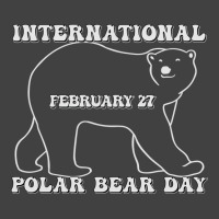 International Polar Bear Day Black And White Cool Vintage T-shirt | Artistshot