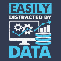 Easily Distracted By Data 70s V-neck Tee | Artistshot