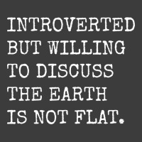 Introverted But Willing To Discuss The Earth Is No Men's Polo Shirt | Artistshot