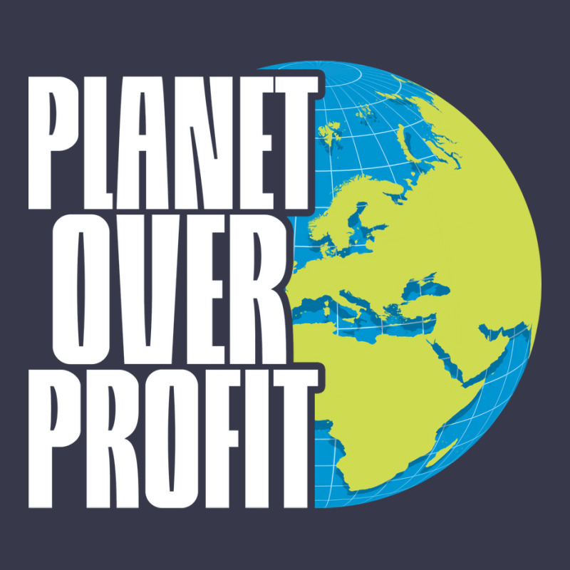 Planet Over Profit Earth Day Climate Change Green Long Sleeve Shirts by deteljaedverz | Artistshot