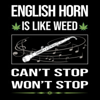 Funny Cant Stop English Horn Cor Anglais Summer Cropped Hoodie | Artistshot