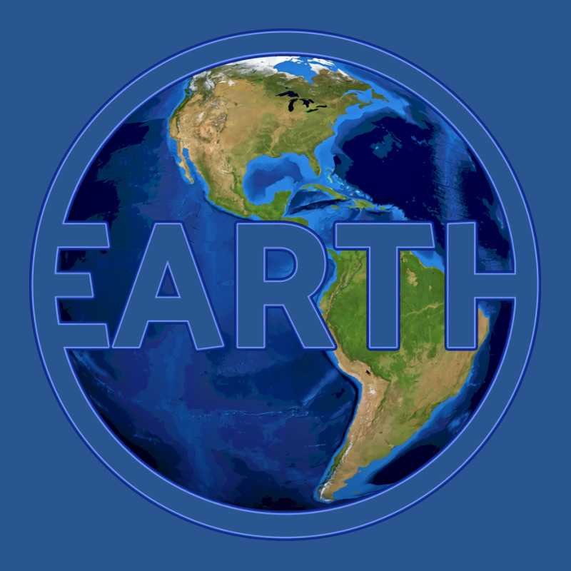 Planet Earth With America Gift Space Idea Aestheti T-shirt | Artistshot