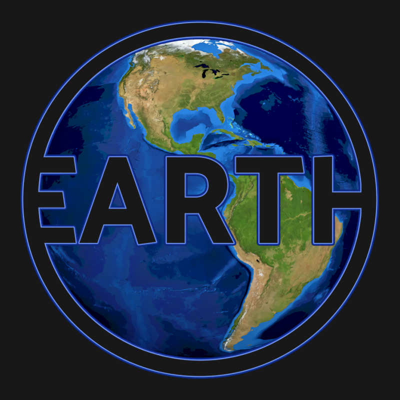 Planet Earth With America Gift Space Idea Aestheti Flannel Shirt | Artistshot