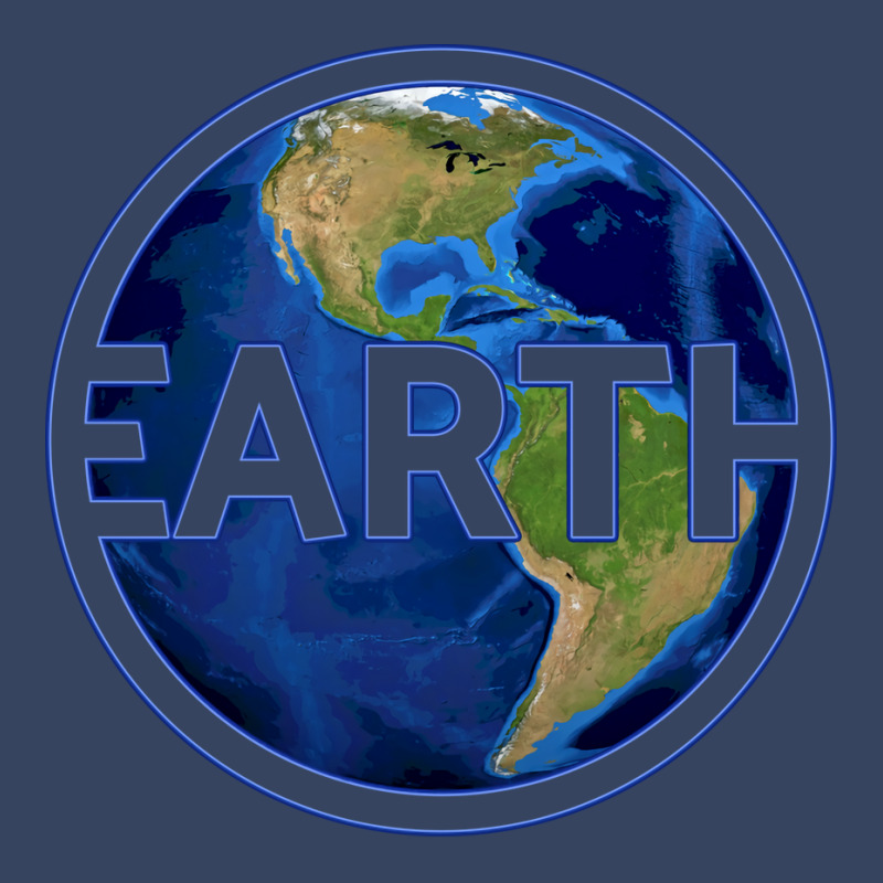 Planet Earth With America Gift Space Idea Aestheti Exclusive T-shirt | Artistshot