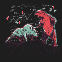 Bull Vs Bear Funny Classic T-shirt | Artistshot