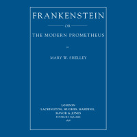 Frankenstein Book Shirt First Edition Title Page M Classic T-shirt | Artistshot