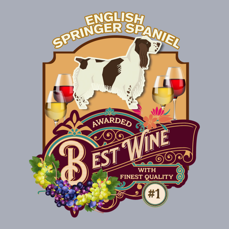 English Springer Spaniel Best Wine Dog Owner Wine Tank Dress by triunfmagonij | Artistshot