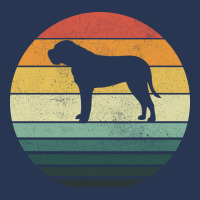 English Mastiff Dog Breed Sunset Retro Vintage 70s Men Denim Jacket | Artistshot