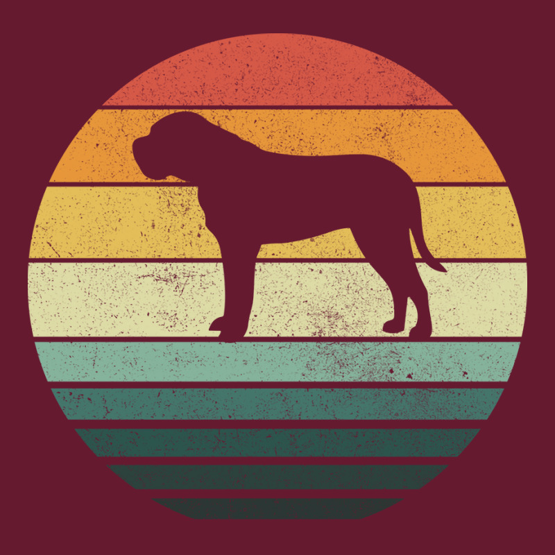 English Mastiff Dog Breed Sunset Retro Vintage 70s Classic T-shirt by alipabrhianm | Artistshot