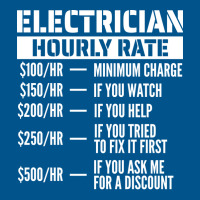 Electrician Hourly Rate Tumblr Classic T-shirt | Artistshot