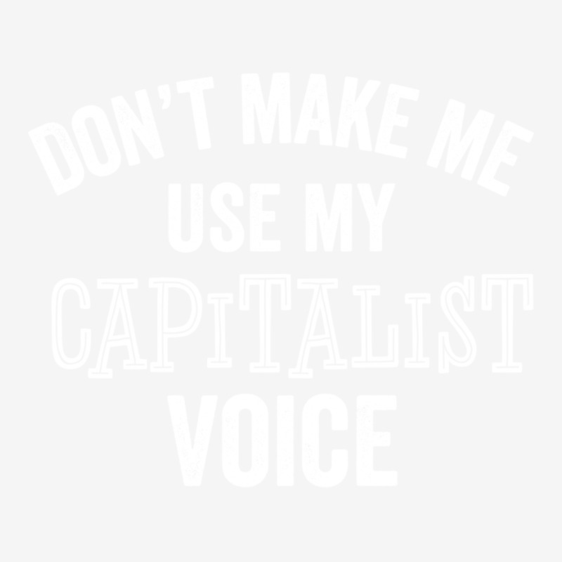 Funny Capitalist Gift Voice Antisocialist Economy Adjustable Cap by reyhunmaatukg | Artistshot