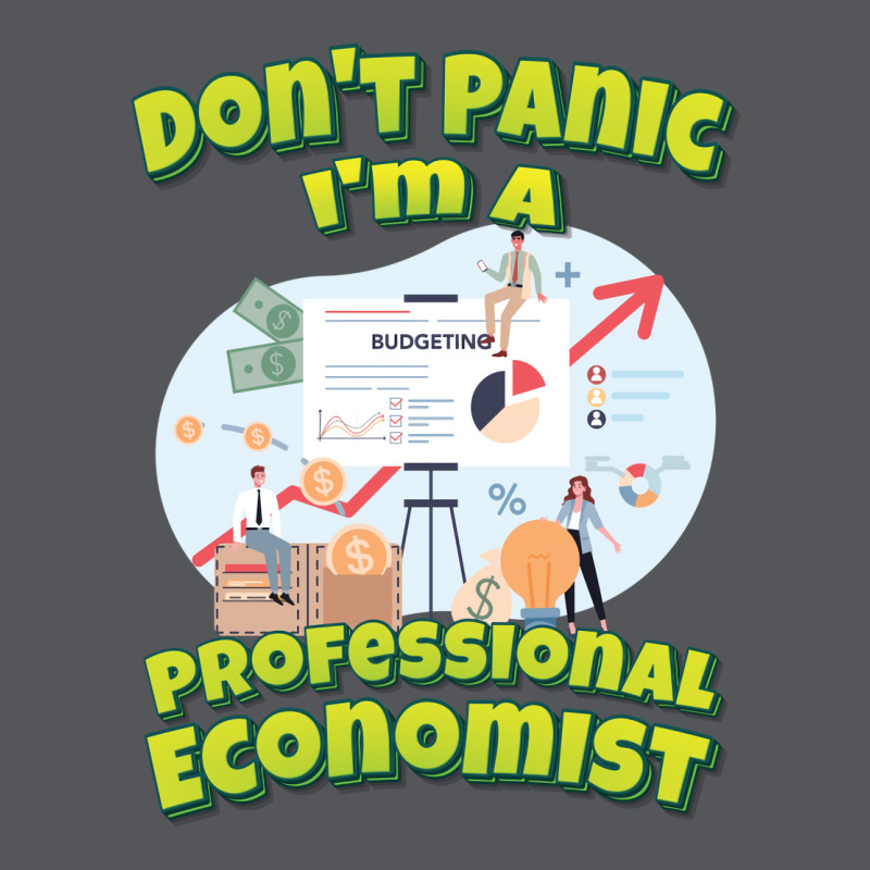 Dont Panic Im A Professional Economist Hippie Ladies Fitted T-Shirt by firakusvatikk | Artistshot