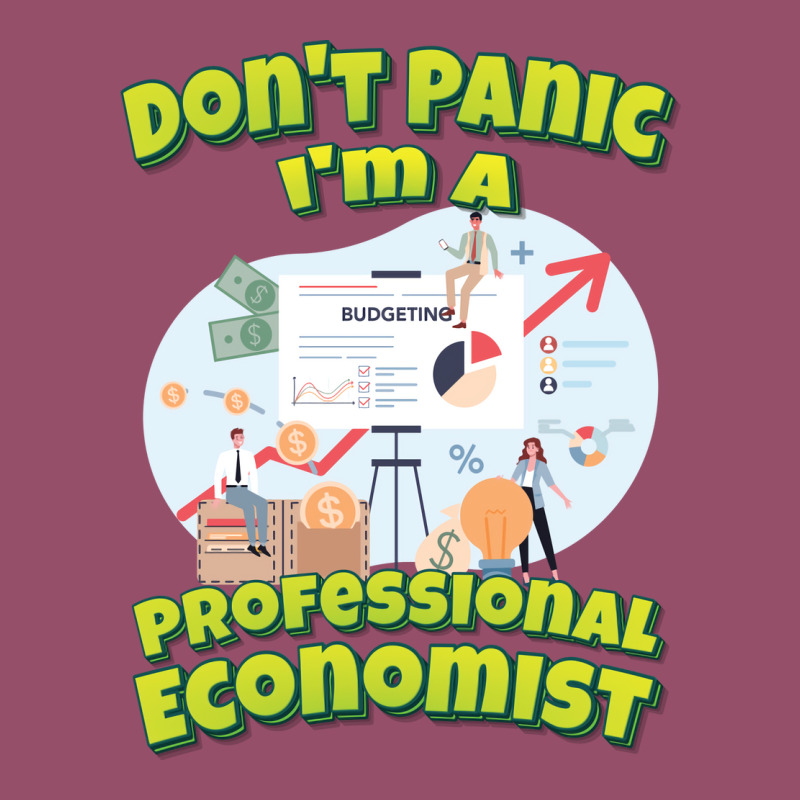 Dont Panic Im A Professional Economist Hippie Racerback Tank by firakusvatikk | Artistshot