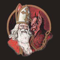 Krampus And Santa Christmas  (1) Tank Top | Artistshot