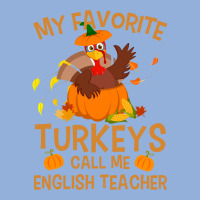 My Favorite Turkeys Call Me English Teacher Vintag Racerback Tank | Artistshot