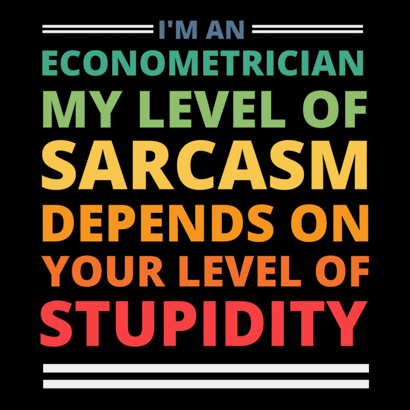 Im An Econometrician My Level Of Sarcasm Depends O Cropped Sweater by animninovaf | Artistshot