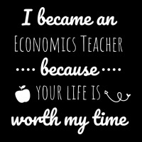 I Became An Economics Teacher Because Your Life Is Men's Long Sleeve Pajama Set | Artistshot