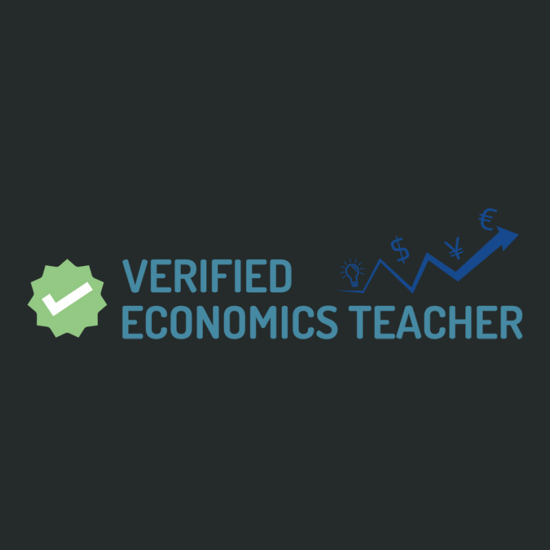 Verified Economics Teacher Aesthetic Women's Triblend Scoop T-shirt by saliweathinsc | Artistshot