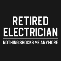 Funny Retired Electrician Gift Retired Electrician Flannel Shirt | Artistshot