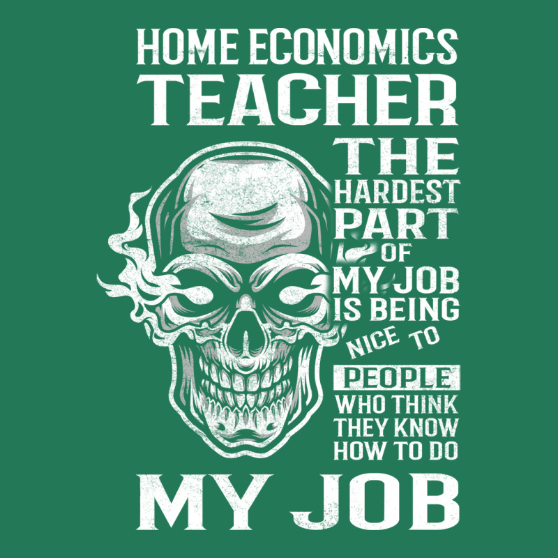 Home Economics Teacher T  The Hardest Part Gift It Ladies Fitted T-Shirt by baqytmajdov2 | Artistshot