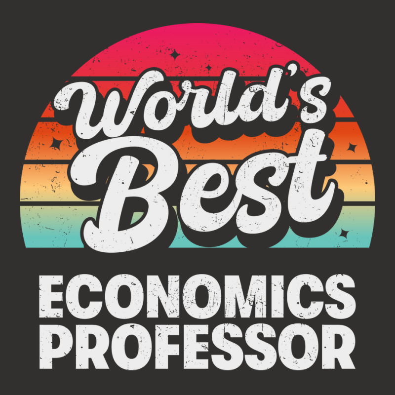 Worlds Best Economics Professor 70s Champion Hoodie by saliweathinsc | Artistshot