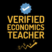 Verified Economics Teacher Humor Yellow Zipper Hoodie | Artistshot