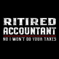 Retired Accountant  Funny Retirement Gift Aestheti Cropped Hoodie | Artistshot