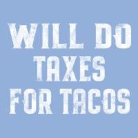 Will Do Taxes For Tacos Funny Tax Accountant Bookk Racerback Tank | Artistshot