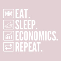 Eat Sleep Economics Repeat Cool Ladies Fitted T-shirt | Artistshot