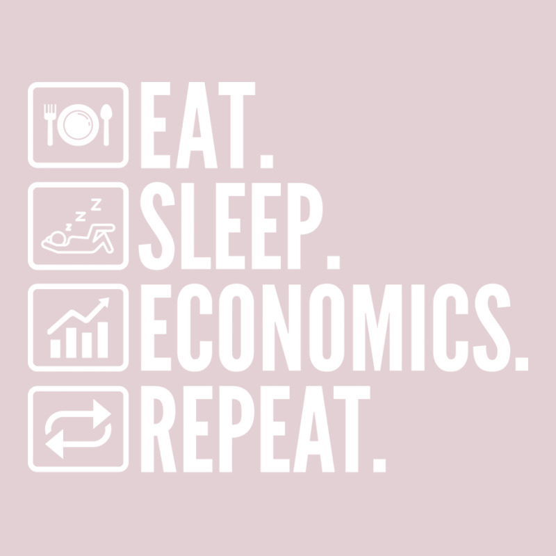 Eat Sleep Economics Repeat Cool Ladies Fitted T-Shirt by vifatinezq | Artistshot