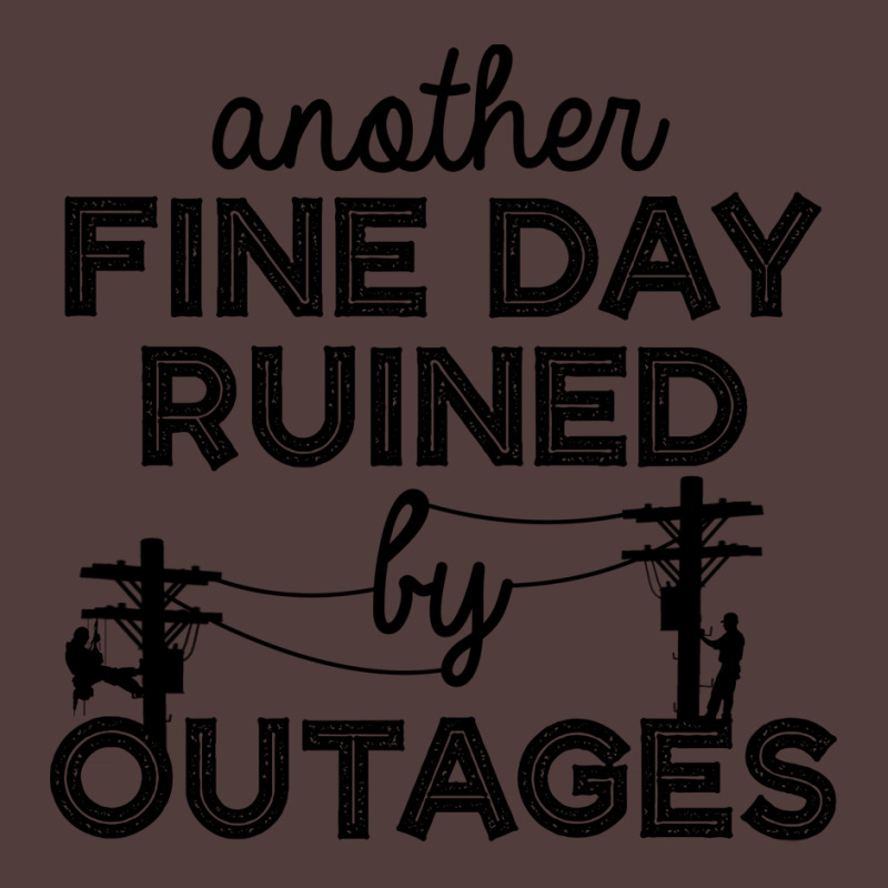 Another Fine Day Ruined By Outages Electrician Per Landscape Canvas Print | Artistshot