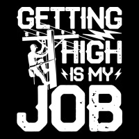 Getting High Is My Job Lineman Retro Pocket T-shirt | Artistshot