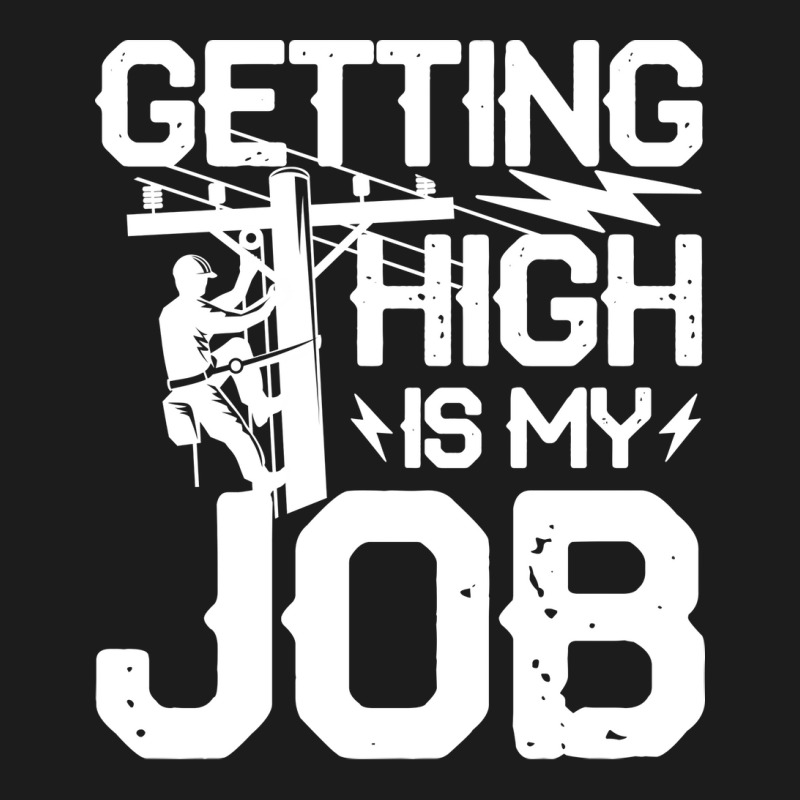 Getting High Is My Job Lineman Retro Hoodie & Jogger Set | Artistshot