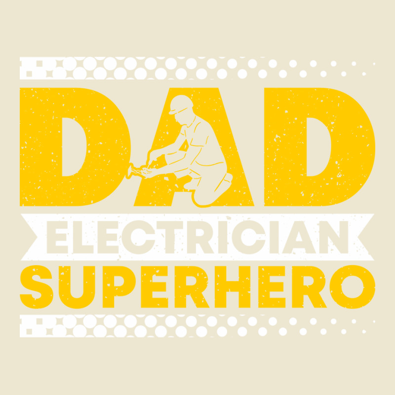 Dad Electrician Superhero Master Electrician Music Cropped Hoodie by roistefalis0 | Artistshot