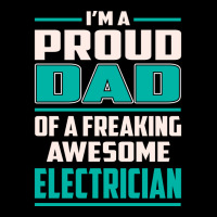 Proud Dad Electrician Gift Men's 3/4 Sleeve Pajama Set | Artistshot