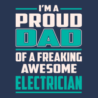 Proud Dad Electrician Gift Men Denim Jacket | Artistshot