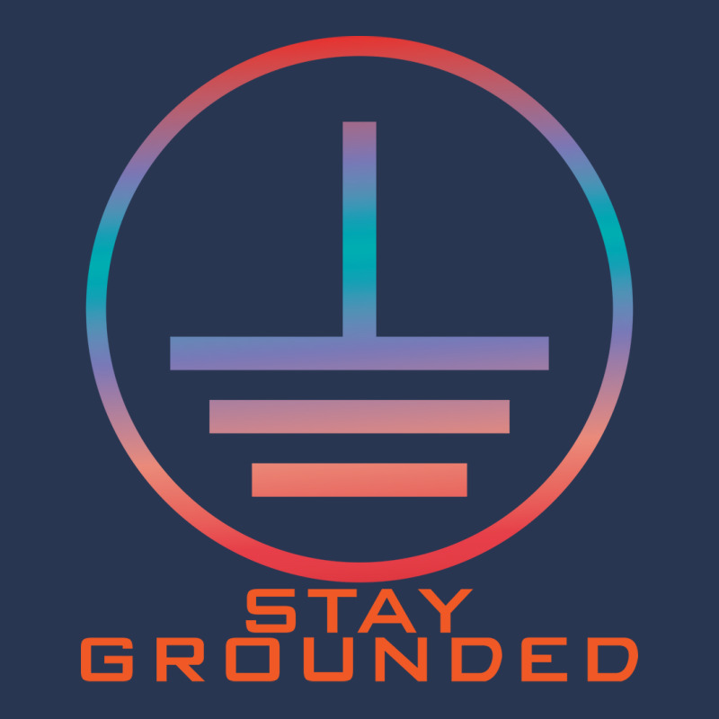 Stay Grounded I Electricity I Electrician Green Men Denim Jacket | Artistshot