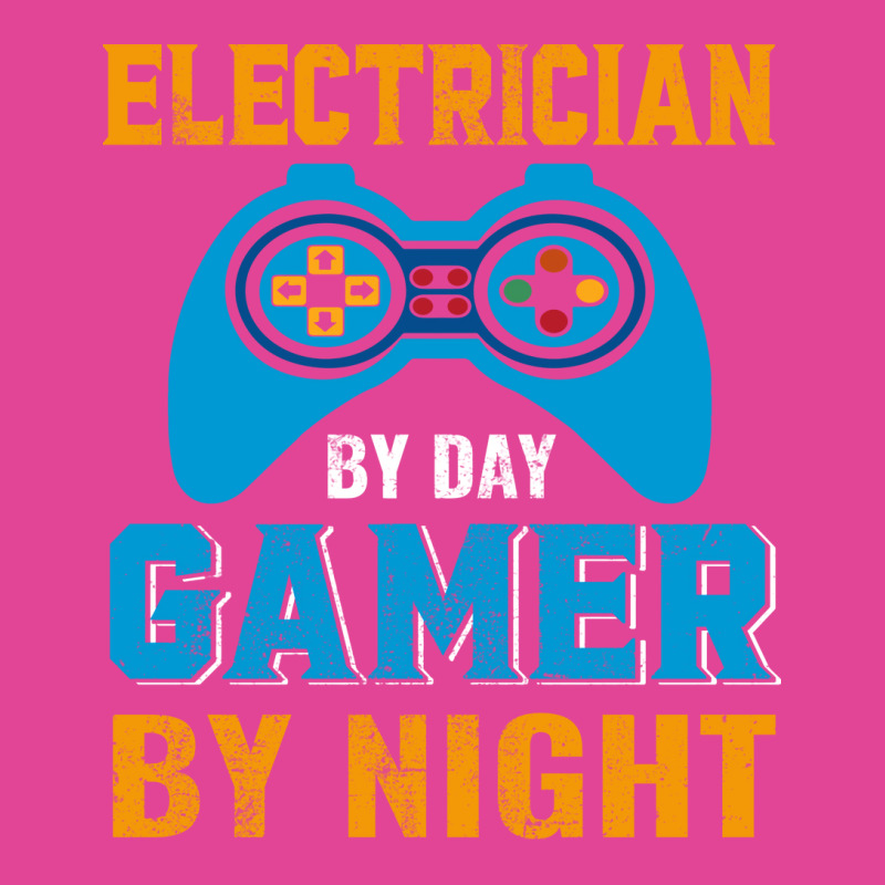 Electrician By Day Gamer By Night Summer T-shirt | Artistshot