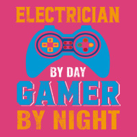 Electrician By Day Gamer By Night Summer Unisex Hoodie | Artistshot