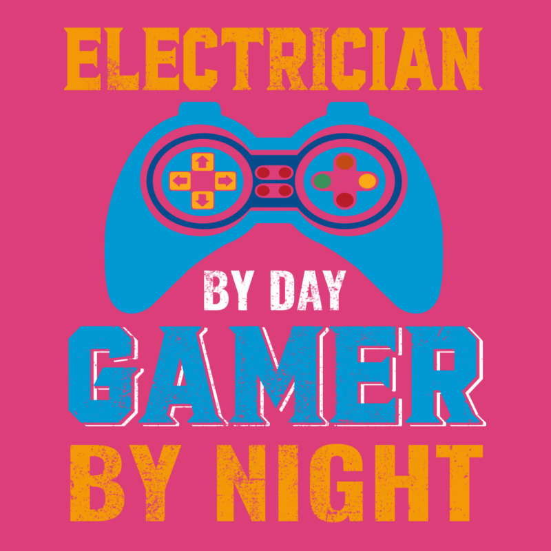 Electrician By Day Gamer By Night Summer Unisex Hoodie | Artistshot