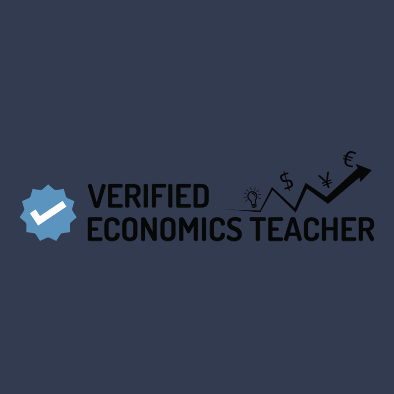 Verified Economics Teacher Quote V-Neck Tee by bestaksailau | Artistshot