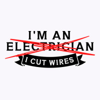 Im An Electrician Red Tank Top | Artistshot