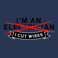 Im An Electrician Red Men Denim Jacket | Artistshot