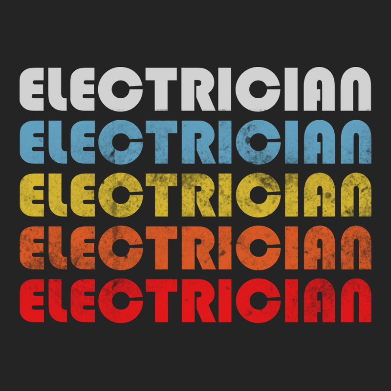 Electrician Gift Retro Design Perfect Present For 3/4 Sleeve Shirt | Artistshot