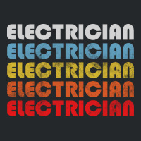 Electrician Gift Retro Design Perfect Present For Crewneck Sweatshirt | Artistshot