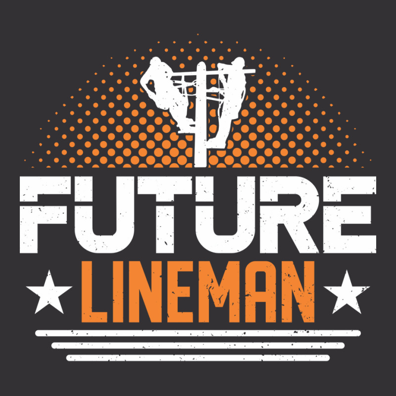 Future Lineman Electrician Lineman Retro Vintage Hoodie | Artistshot