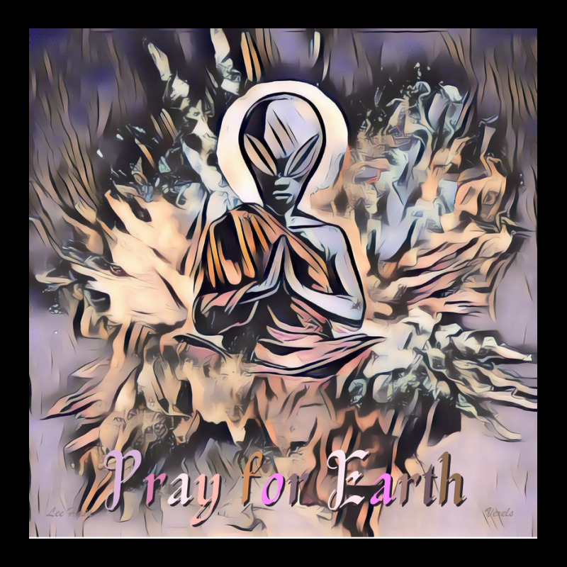 Pray For Earth Cool Lightweight Hoodie by pawnrakhlefb | Artistshot