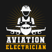 Aviation Electrician Airplane Repair Music Flannel Shirt | Artistshot