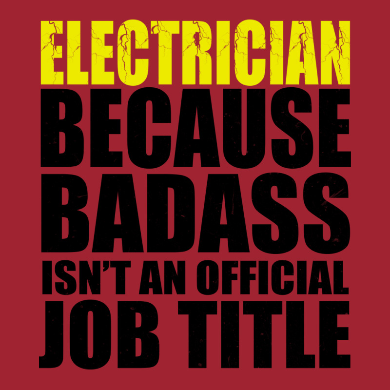 Electrician Because Badass Isnt Job Title Cool Long Sleeve Shirts | Artistshot